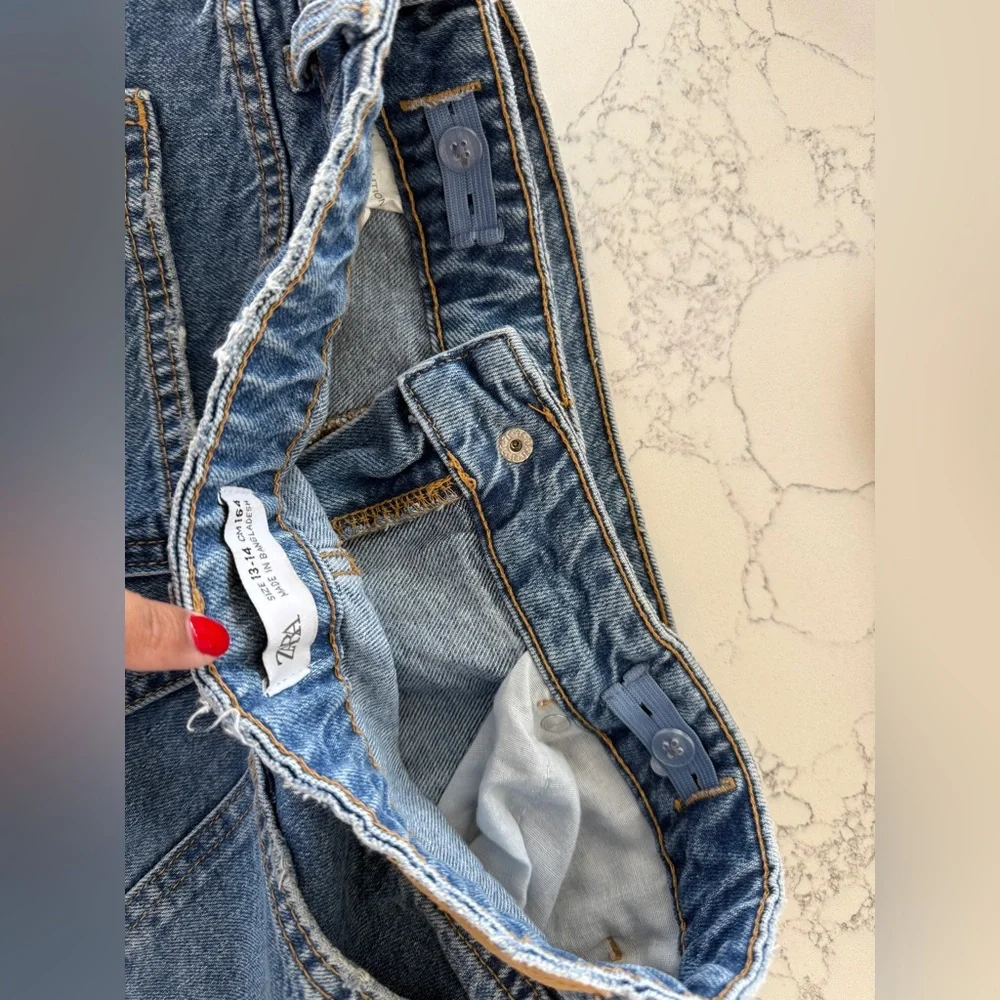 Casual Zara Girls Denim Skort! - Picture 5 of 5